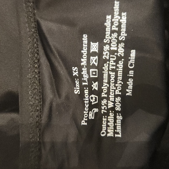 Athletic one piece swimsuit. tummy control black sz XS - Picture 8 of 8